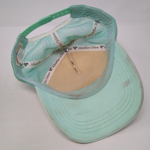 Hawaii Snapback Trucker Hat Multi One Size Adjustable Mesh Back Honolua Wahine - Picture 7 of 9